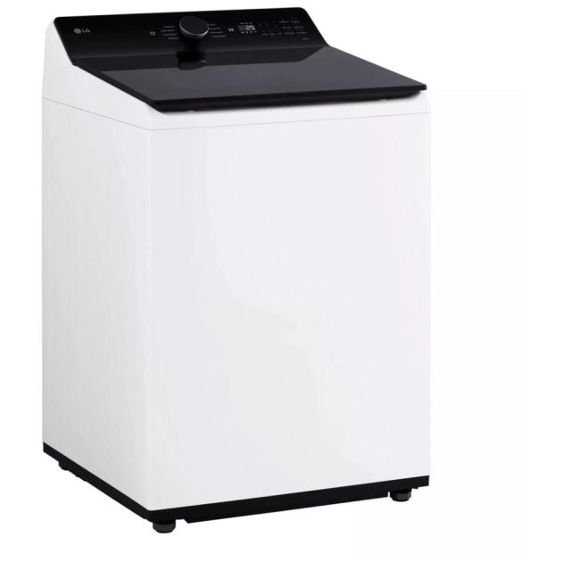 LG 6.3 Cu. Ft. High Efficiency Top Load Washer & 7.3 Cu. Ft. Electric Dryer - Alpine White - Image 6