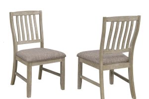 CHAMPAGNE DINING CHAIR SET OF 2