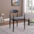 Alternative view of DINING CHAIR SET OF 2 GREY