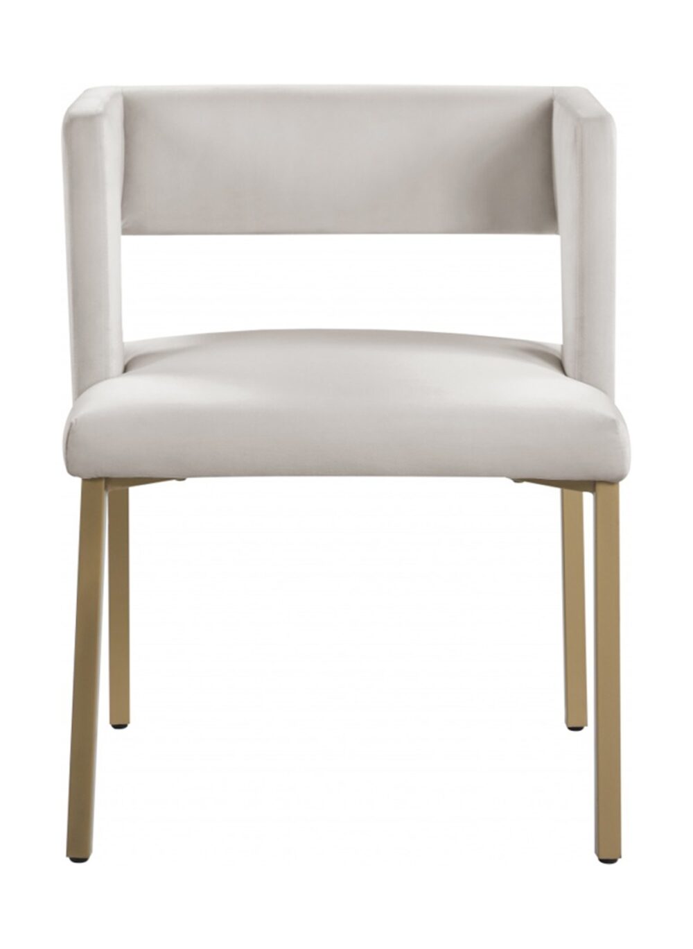 Alternative view of DINING CHAIR SET OF 2 BEIGE