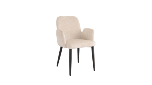 DINING CHAIR SET OF 2 BEIGE