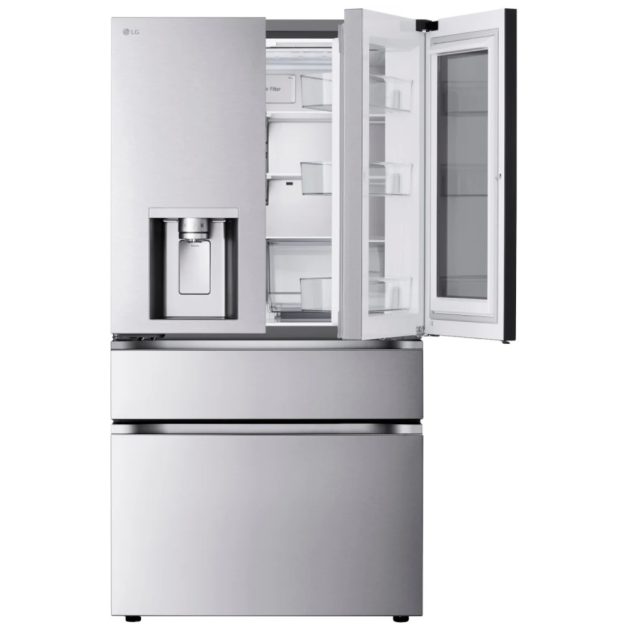 LG French Door Refrigerator, 36 inch Width, ENERGY STAR Certified, 28.6 cu. ft. Capacity, Stainless Steel colour ,MyColor - Image 9