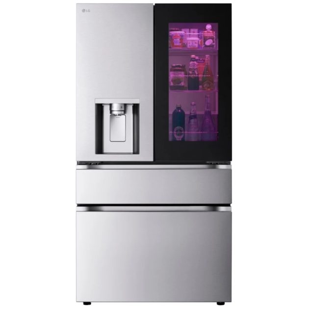 LG French Door Refrigerator, 36 inch Width, ENERGY STAR Certified, 28.6 cu. ft. Capacity, Stainless Steel colour ,MyColor - Image 15