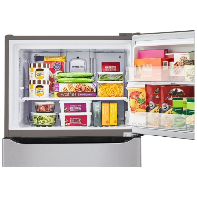 LG LTCS20020S Top Freezer Refrigerator, 30 inch Width, ENERGY STAR Certified, 20.2 cu. ft. Capacity, Stainless Steel colour - Image 7