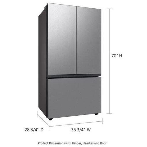 Alternative view of Samsung RF24BB6200QLAA Refrigerator