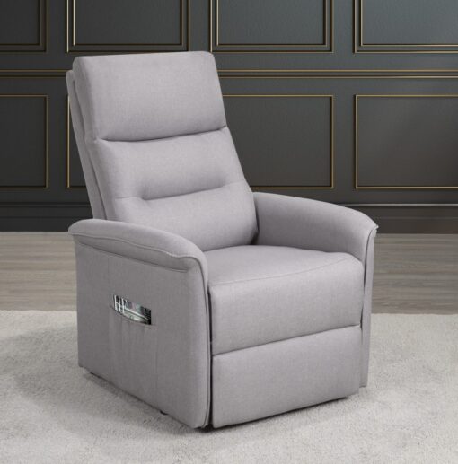 Alternative view of RECLINER LIFT CHAIR, LIGHT GREY