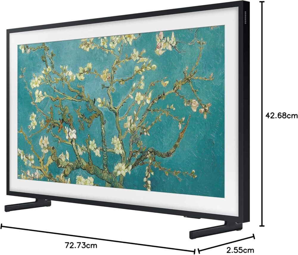 Alternative view of Samsung 32 Inch The Frame Smart QLED (QN32LS03CBFXZC)