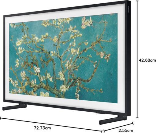 Alternative view of Samsung 32 Inch The Frame Smart QLED (QN32LS03CBFXZC)