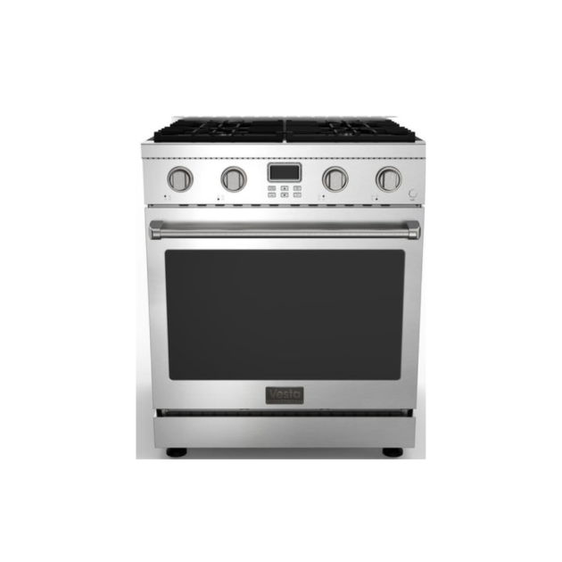 Alberta 30"/36"/48"  Silver Full Gas Range