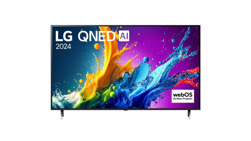 LG 55 Inch LG QNED AI QNED80 4K Smart TV (55QNED80TUC.ACC)