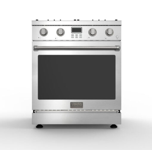 Alternative view of Alberta 30"/36"/48"  Silver Full Gas Range