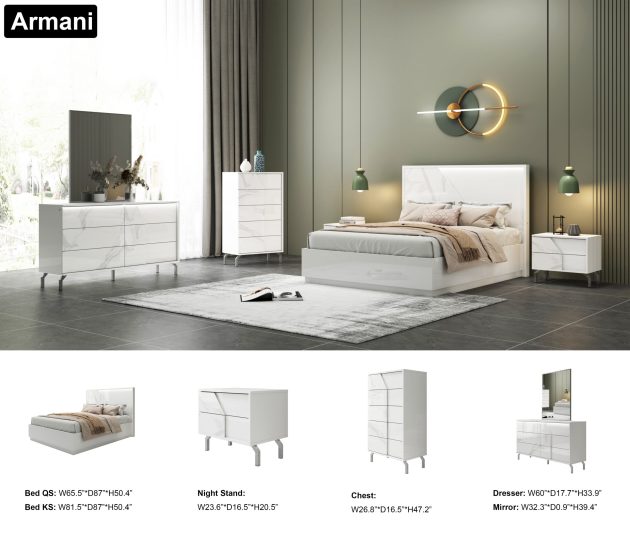 Armani Bedroom Set