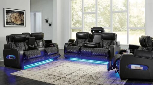 Hallidone Power Recliner Sofa Set