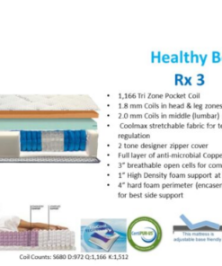 Alternative view of HEALTHY BED RX3