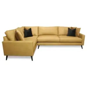 Alternative view of Anejo Leather Sectional