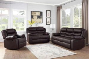Rivaldo - BRW leather Recliner sofa