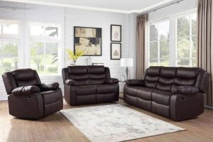Rivaldo - BRW leather Recliner sofa