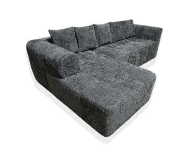 SECTIONAL - GREY - Image 2