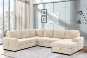 6530 SECTIONAL SET – BEIGE
