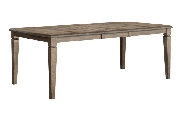 7-PIECE DINING SET - WALNUT - Image 8