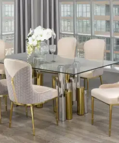 Glass Dining Table Set