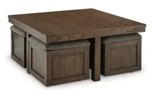 Boardernest Coffee Table with 4 Stools