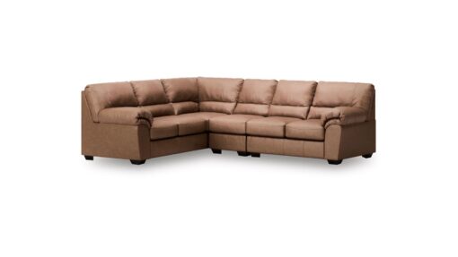 WillowBend 3 Piece Sectional Caramel