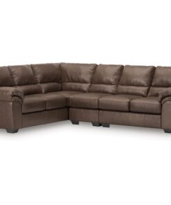 WillowBend 3 Piece Sectional Umber