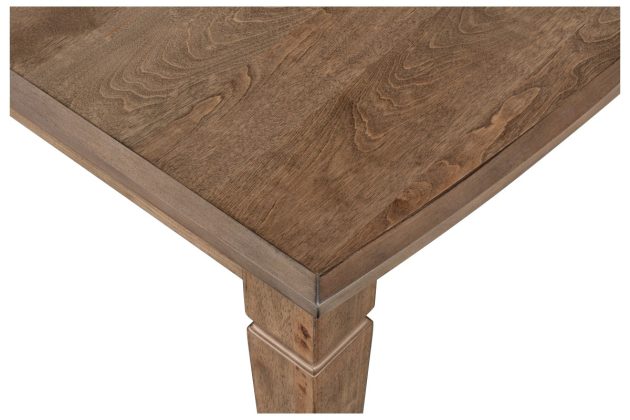7-PIECE DINING SET - WALNUT - Image 5