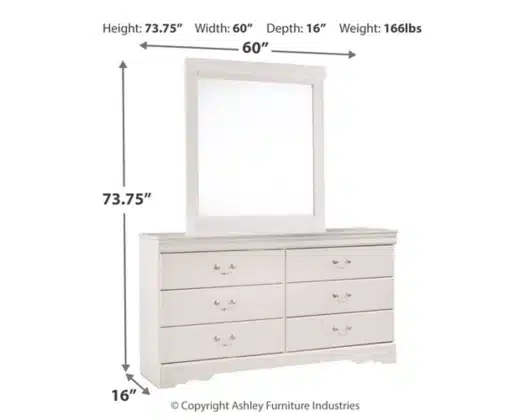 Anarasia Queen Sleigh Bedroom Set - Image 6