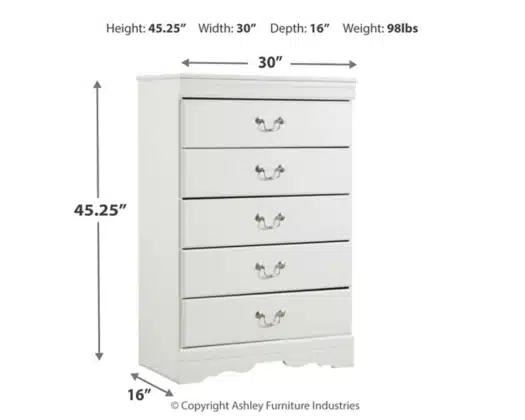 Anarasia Queen Sleigh Bedroom Set - Image 5