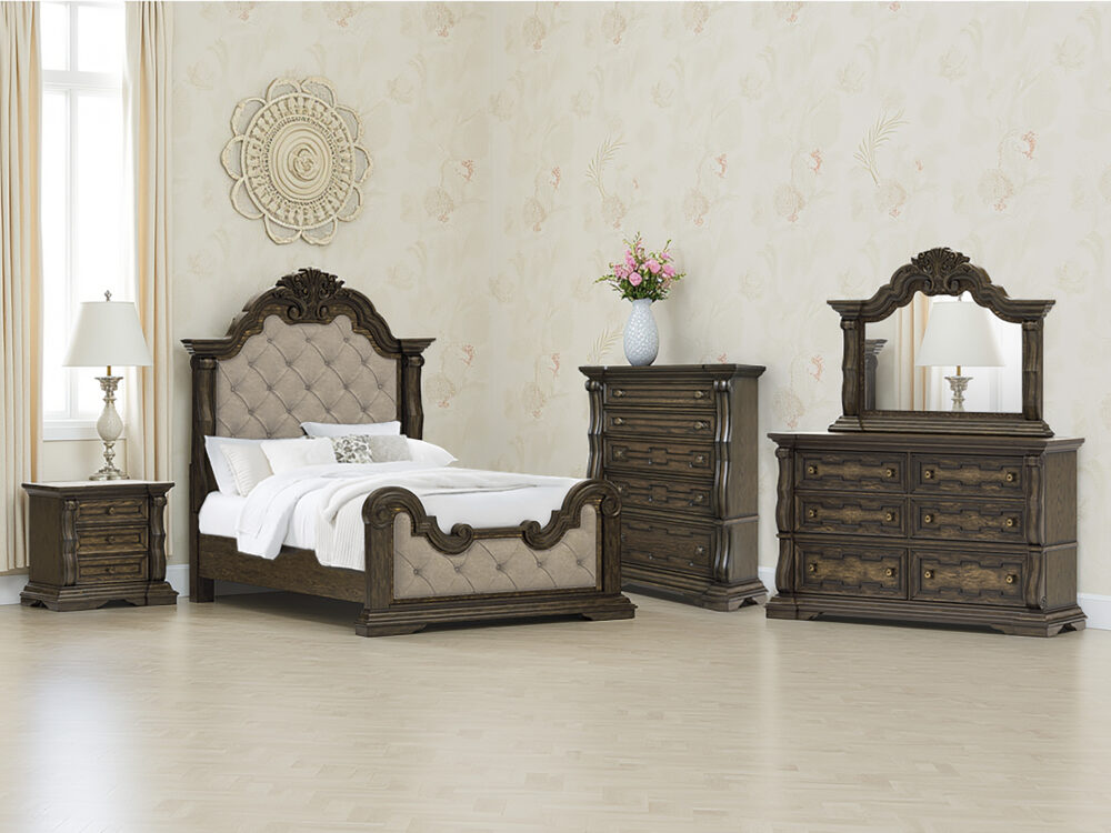 Maylee Queen Upholstered Bedroom Set
