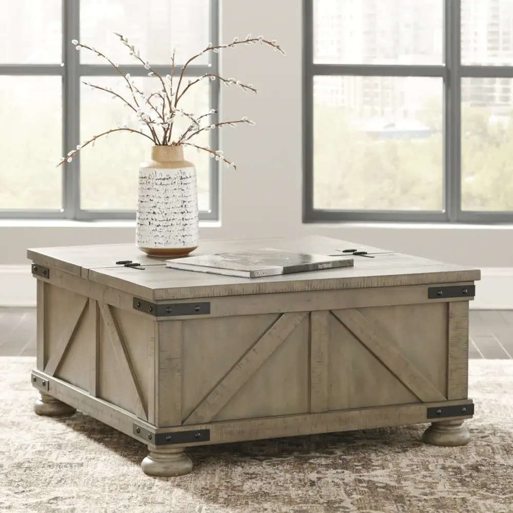 Alternative view of Aldwin Coffee Table with Lift Top