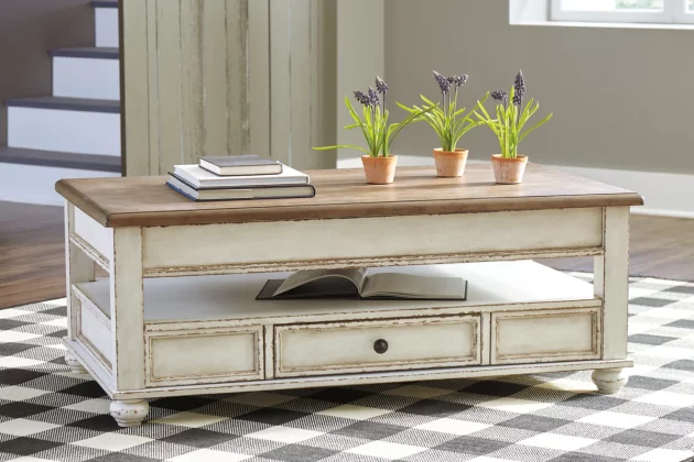 Realyn Coffee Table with Lift Top - Image 11