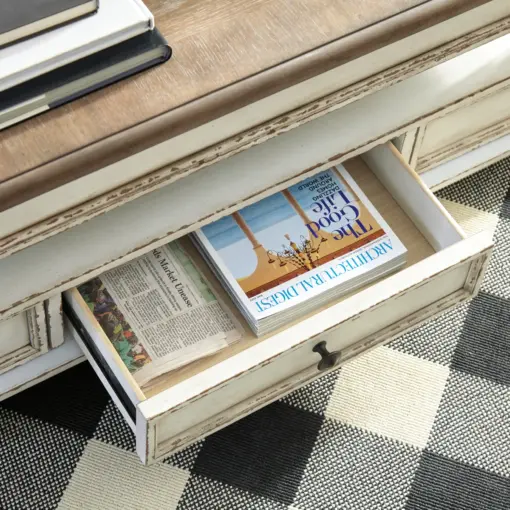 Alternative view of Realyn Coffee Table with Lift Top