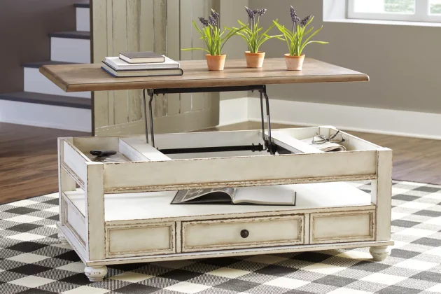 Realyn Coffee Table with Lift Top - Image 5