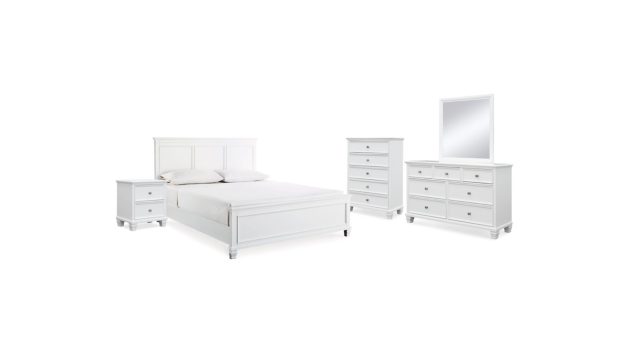 Fortman Queen Panel Bedroom Set