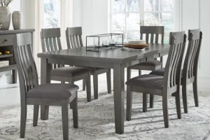 Alternative view of Hallanden Dining Table and 6 Chairs