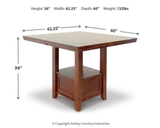 Ralene Counter Height Dining Table and 6 Barstools - Image 7