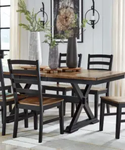 Alternative view of Wildenauer Dining Table and 6 Chairs