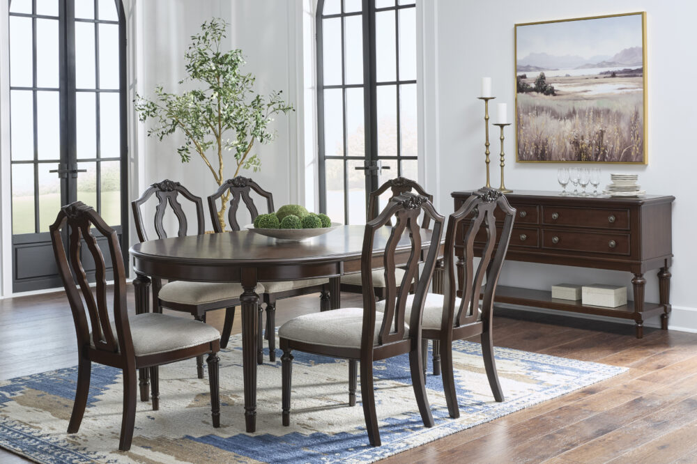 Lavinton Dining Table and 6 Chairs