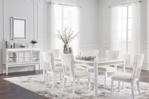 Alternative view of Chalanna Dining Table and 6 Chairs