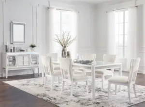 Chalanna Dining Table and 6 Chairs