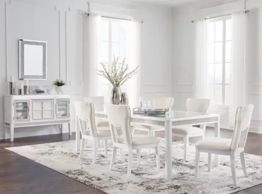 Chalanna Dining Table and 6 Chairs