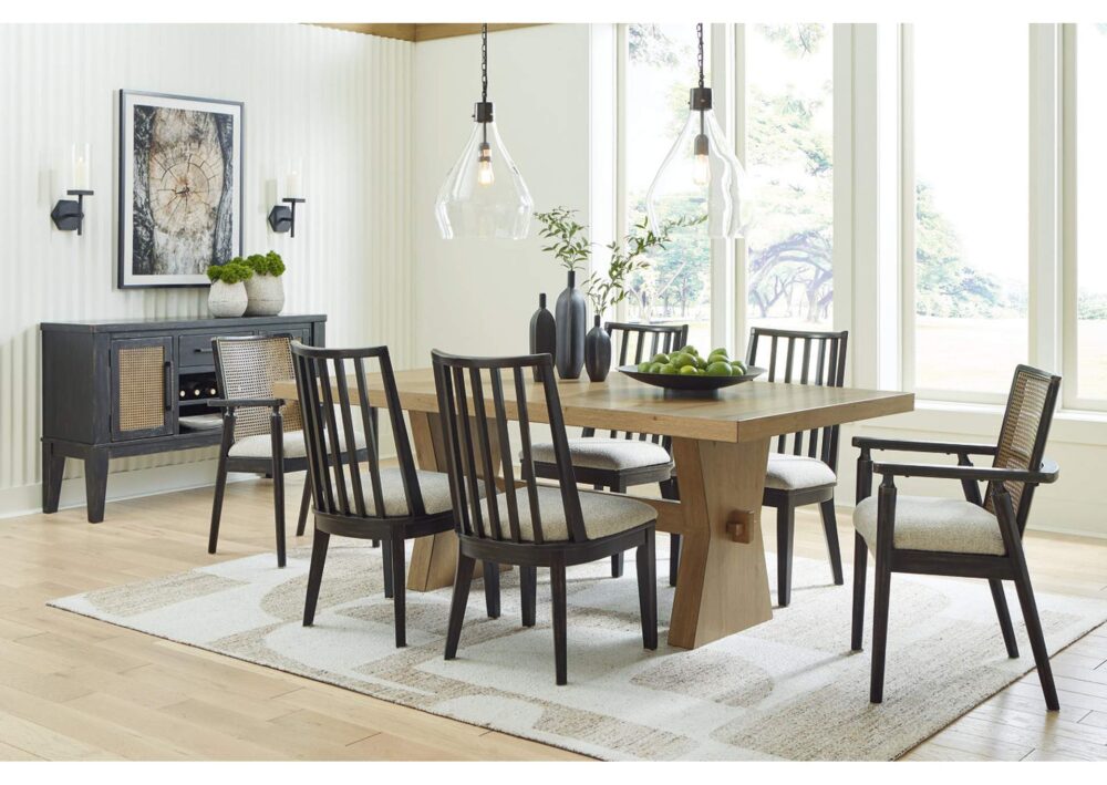 Galliden Dining Table and 6 Chairs