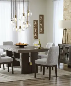 Burkhaus Dining Table and 6 Chairs