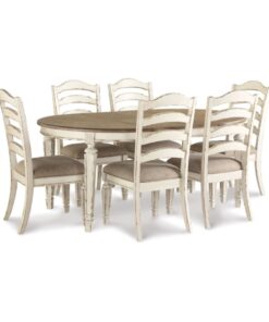 Realyn Dining Table and 6 Chairs