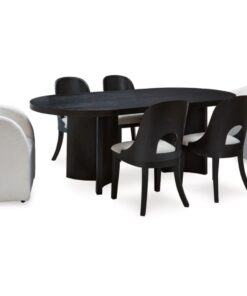 Alternative view of Rowanbeck Dining Table and 6 Chairs