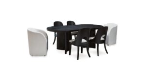 Alternative view of Rowanbeck Dining Table and 6 Chairs
