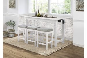 Connected 4pc Dining Set